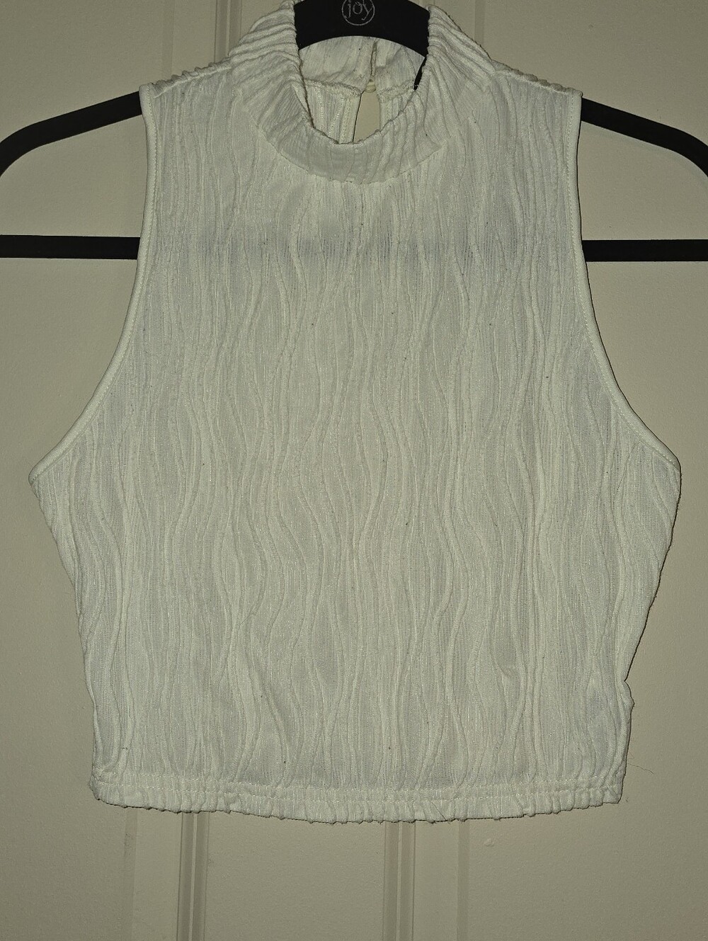 SHEIN MOD White Crop Top